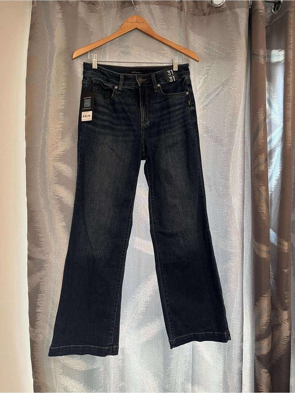 Silver Jeans Black Wide Leg Women's Jeans